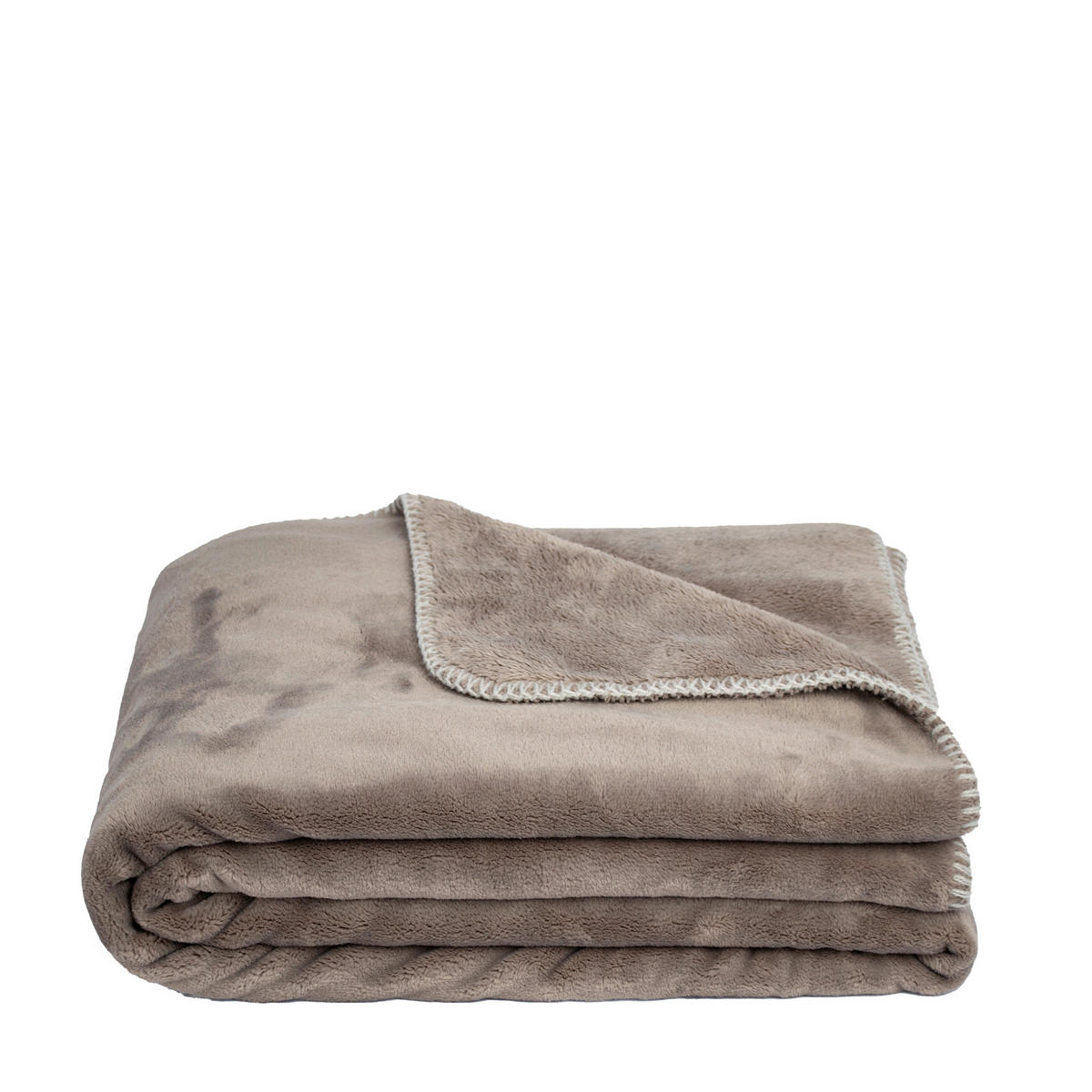 TAKARÓ 140/190 cm  - szürkésbarna, Basics, textil (140/190cm) - Zoeppritz