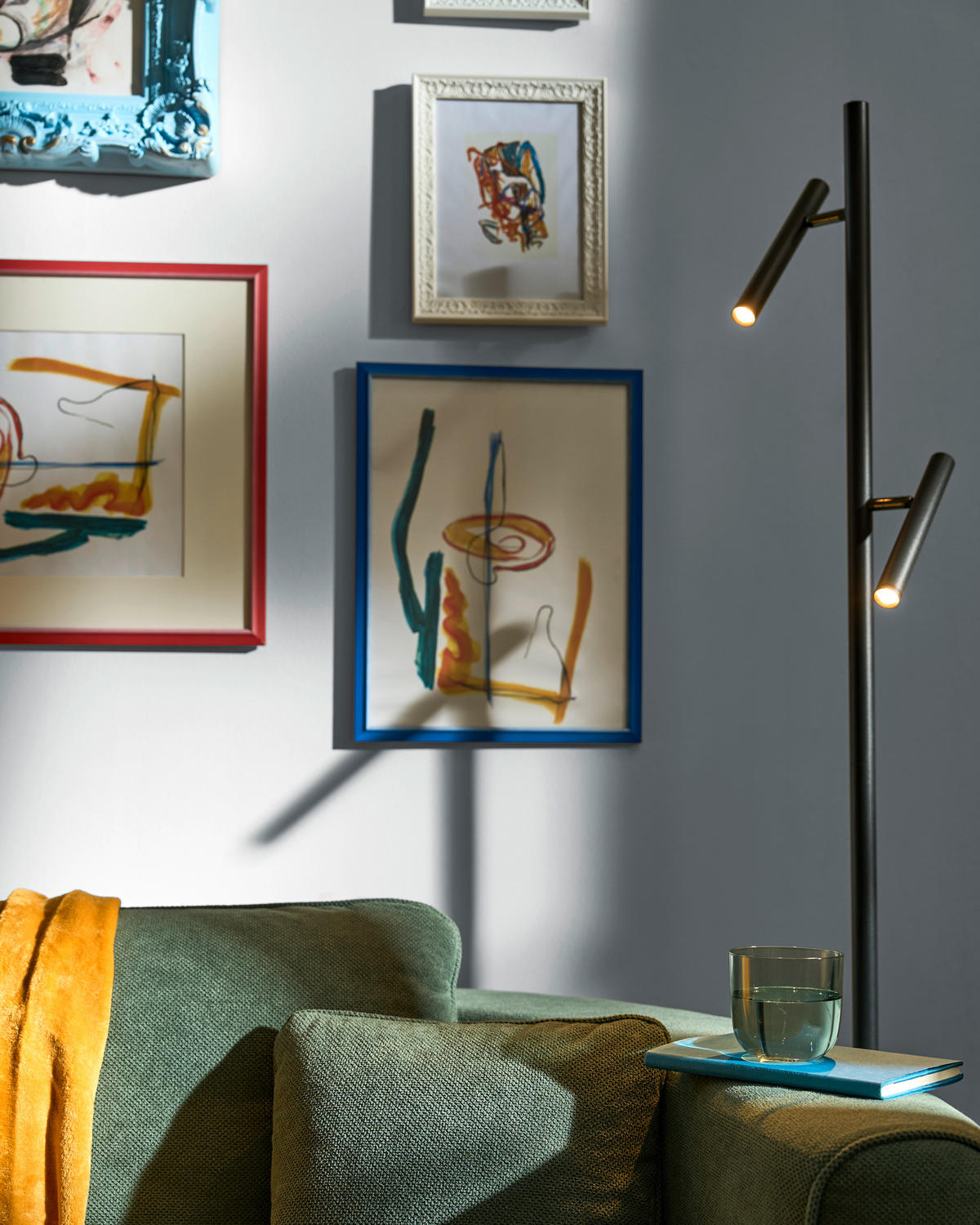 ECKSOFA in Webstoff Grün  - Schwarz/Grün, Modern, Kunststoff/Textil (284/183cm) - Welnova