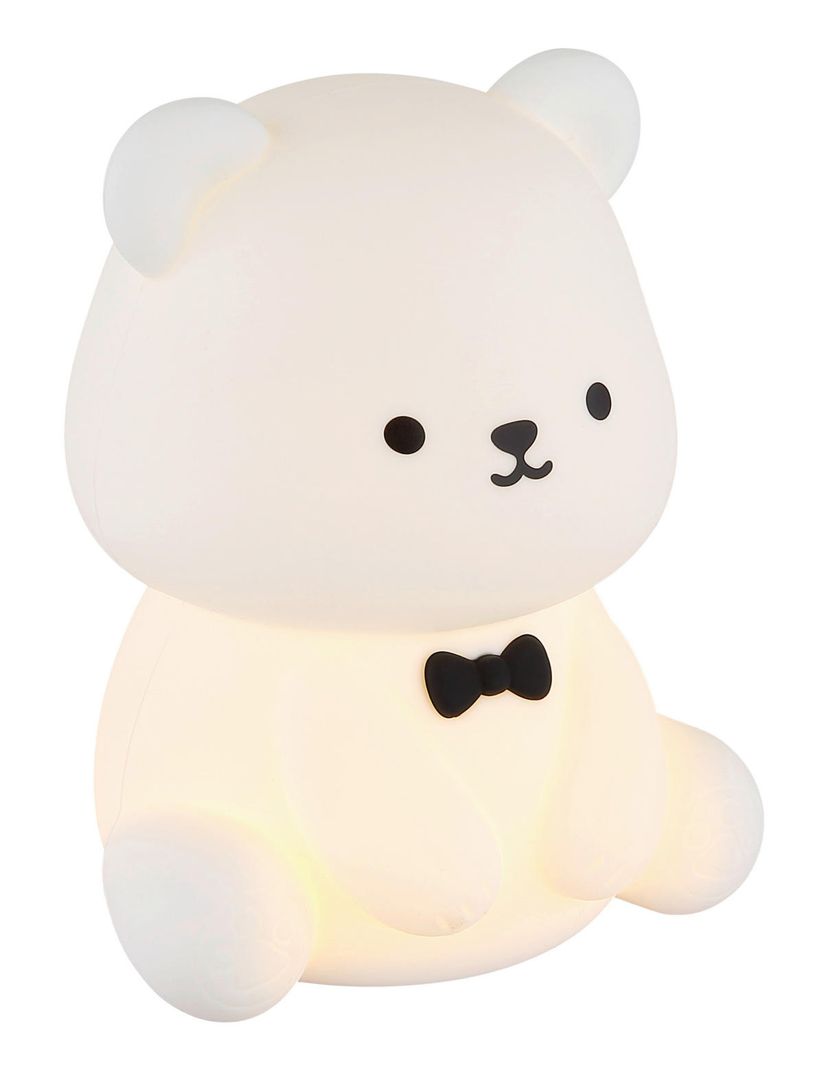 LED SVJETILJKA STOLNA TEDDY  - bijela/crna, Design, plastika (10,3/9,9/12,9cm)