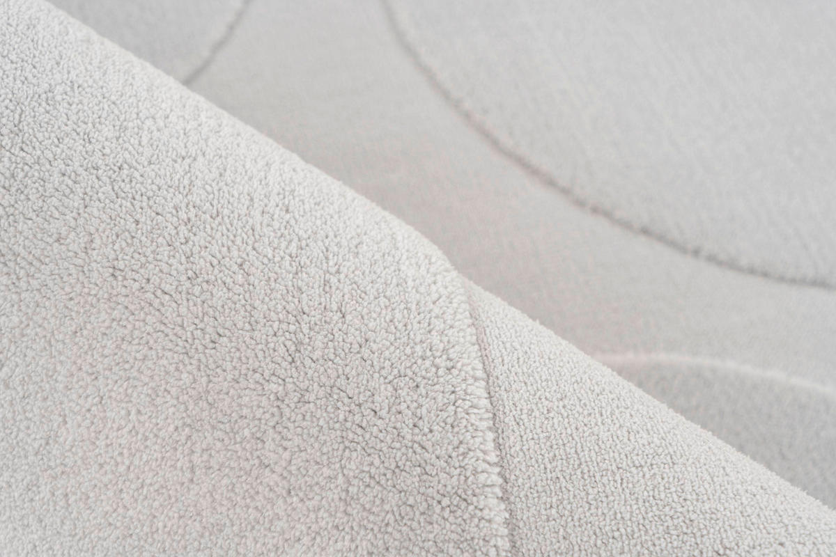 FLACHWEBETEPPICH 160/230 cm Silberfarben rechteckig  - Silberfarben, Basics, Textil (160/230cm) - Kayoom