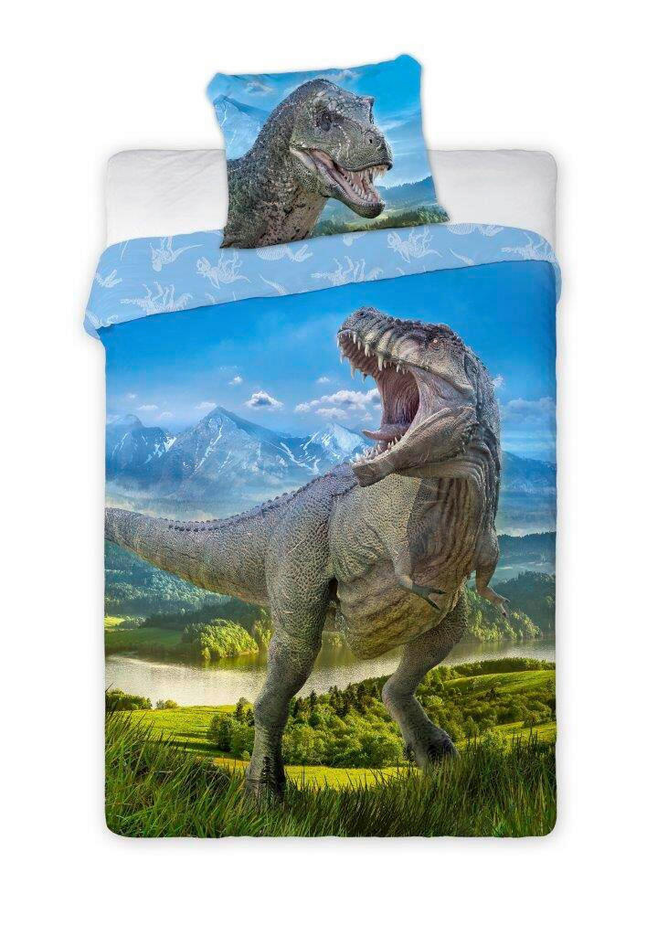 DEČJA POSTELJINA 140/200 cm renforcé tkanina plava  - plava, Osnovno, tekstil (140/200cm)