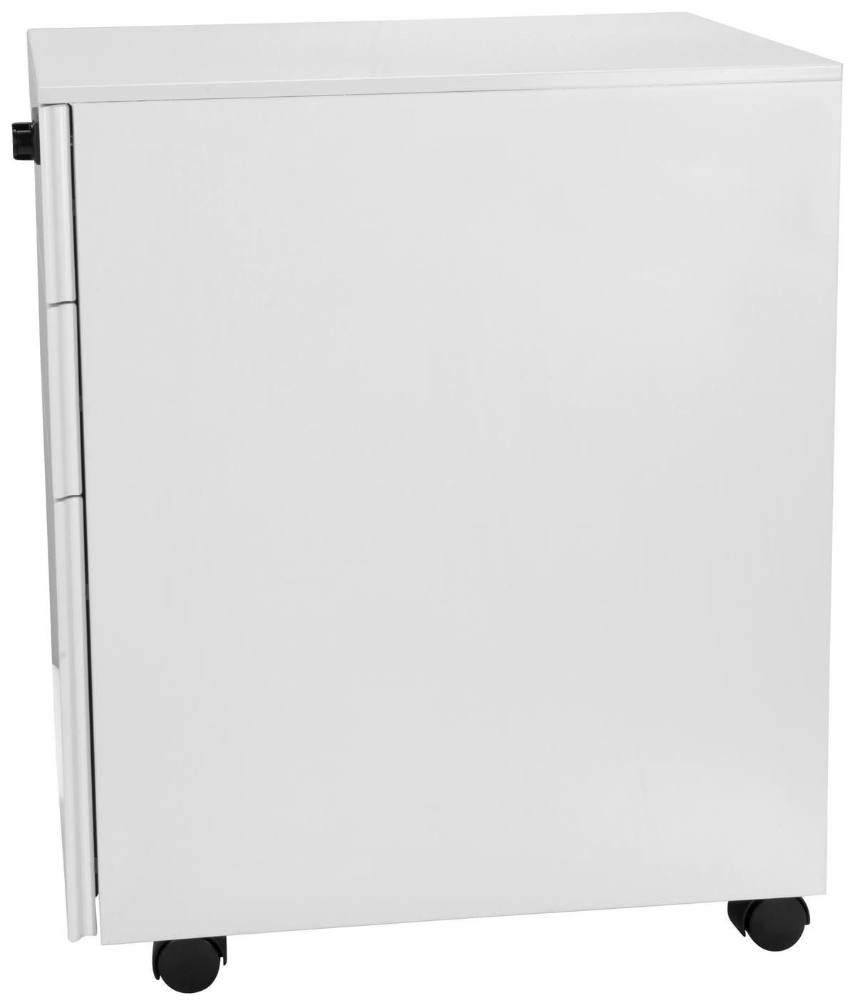 RULLHURTS 39/60/50 cm  - vit, Modern, metall/plast (39/60/50cm) - MID.YOU