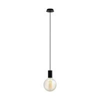 HÄNGELEUCHTE 12,5/110 cm    - Schwarz, Basics, Metall (12,5/110cm) - Eglo