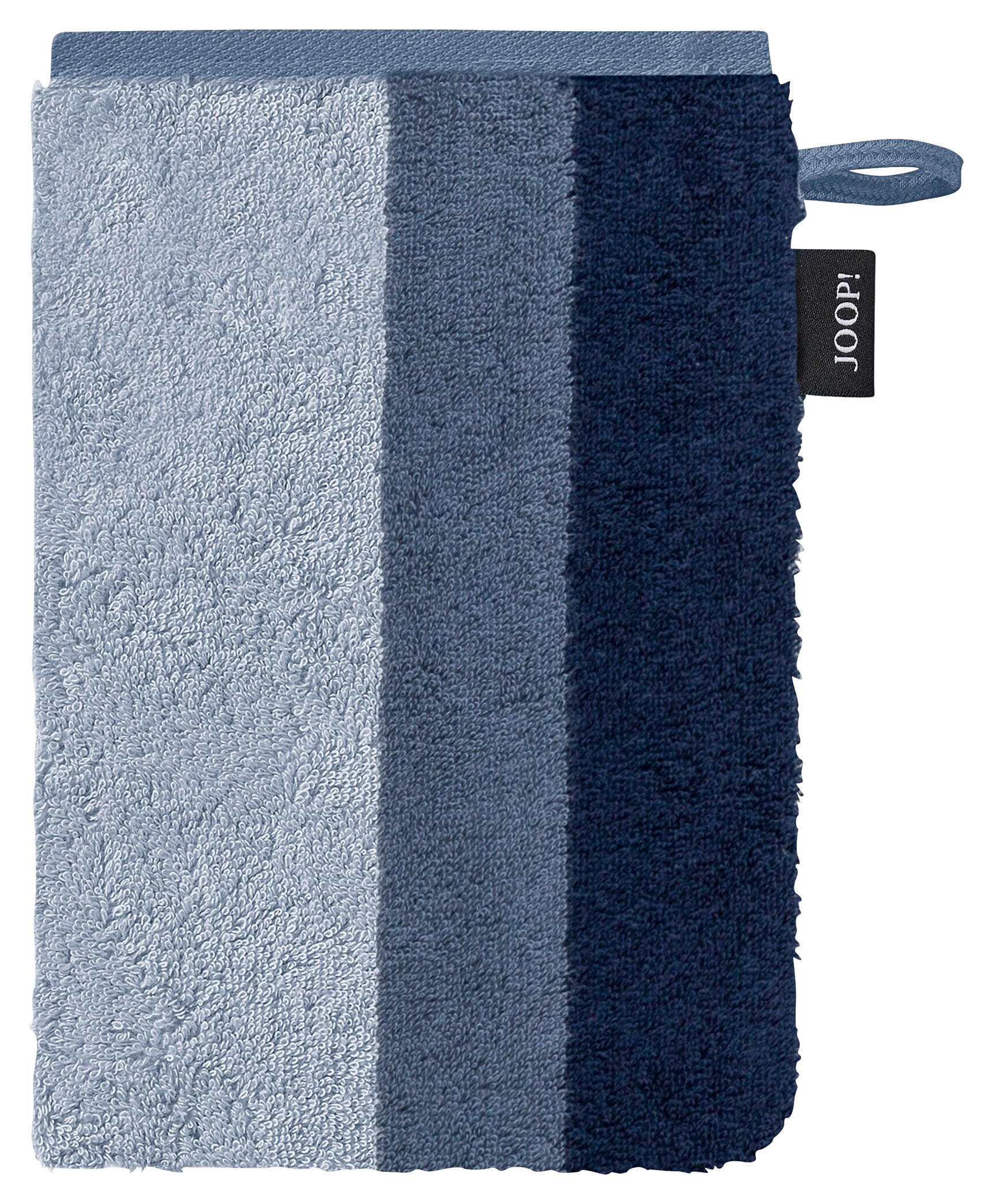 WASCHLAPPEN VIBE STREIFEN Blau 3-teilig  - Blau, LIFESTYLE, Textil (16/22cm) - Joop!