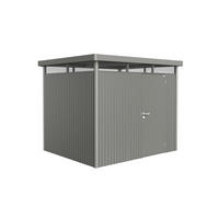GERÄTEHAUS 275/222/235 cm  - Anthrazit, Basics, Metall (275/222/235cm) - Biohort