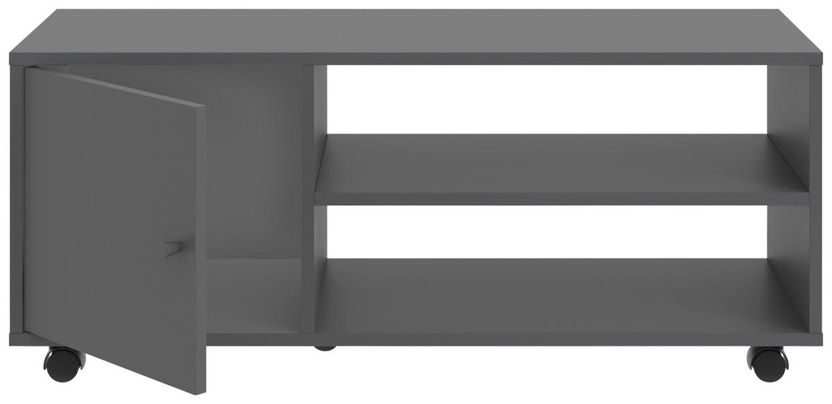 TV-ELEMENT 100/42/33,5 cm  - Anthrazit, Basics, Holzwerkstoff/Kunststoff (100/42/33,5cm) - Boxxx