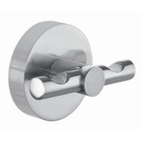 GARDEROBENHAKEN  in Edelstahlfarben  - Edelstahlfarben, Basics, Metall (6,5/6,5/5cm) - Tesa