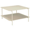 COUCHTISCH 73,4/70/40 cm quadratisch Kaschmir  - Kaschmir, Design, Metall (73,4/70/40cm) - Carryhome