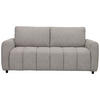 SCHLAFSOFA Leinenoptik Taupe  - Taupe/Schwarz, Design, Kunststoff/Textil (198/91/100cm) - Carryhome