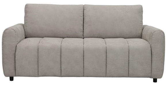 SCHLAFSOFA Leinenoptik Taupe  - Taupe/Schwarz, Design, Kunststoff/Textil (198/91/100cm) - Carryhome