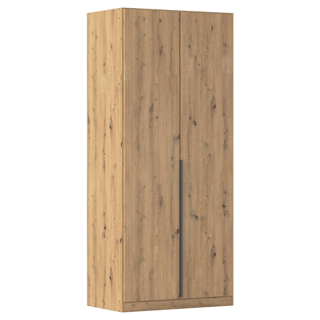 Rauch Möbel SKRIŇA S OTOČNÝMI DVERAMI, tmavosivá, dub artisan, 91/229/54 cm