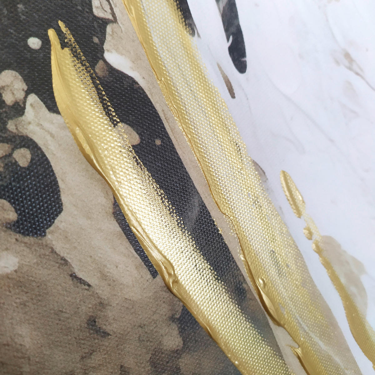 LEINWANDBILD Abstraktes 70/100 cm  - Multicolor, Basics, Holz/Textil (70/100cm)