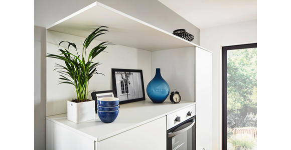 EINBAUKÜCHE   - Weiß, Design, Holzwerkstoff - Dieter Knoll