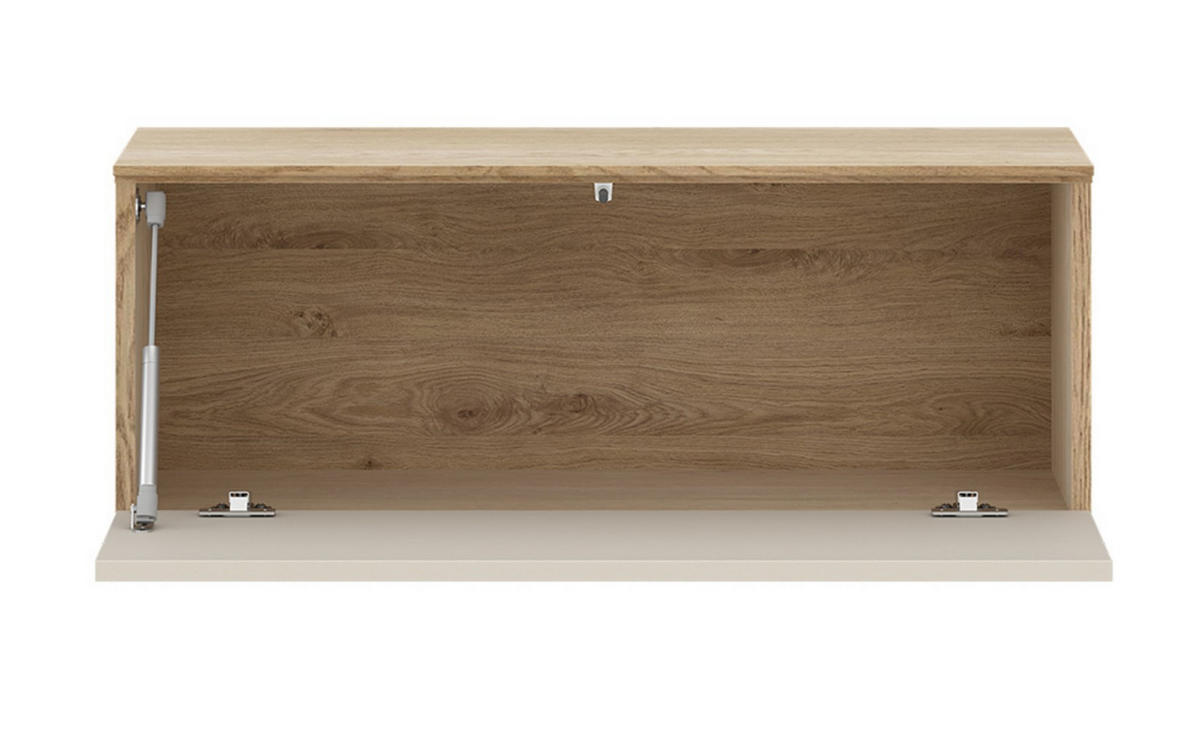 LOWBOARD  80/37,6/35 cm 0 Schublade(n) stehend, hängend  - Kaschmir/Eichefarben, Design, Holzwerkstoff (80/37,6/35cm) - Livetastic
