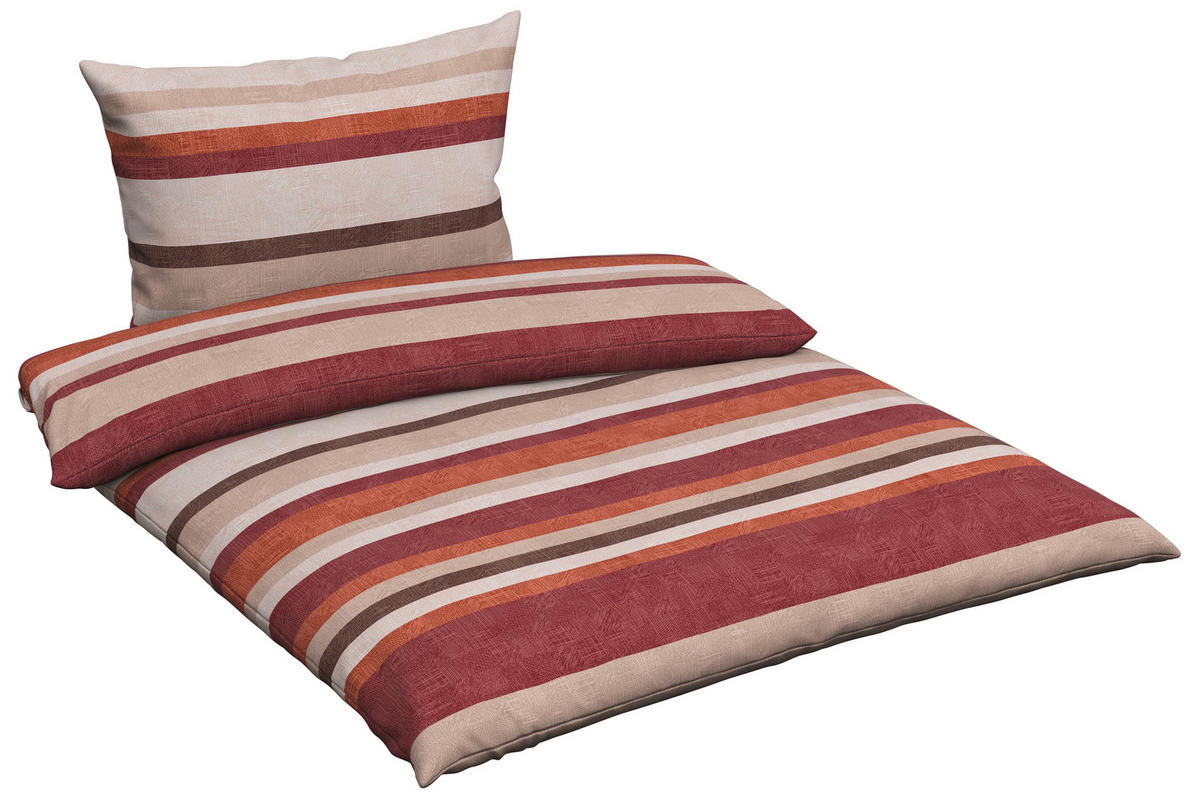 POSTELJINA 140/200 cm  NELE  - terakota, Konvencionalno, tekstil (140/200cm) - Esposa