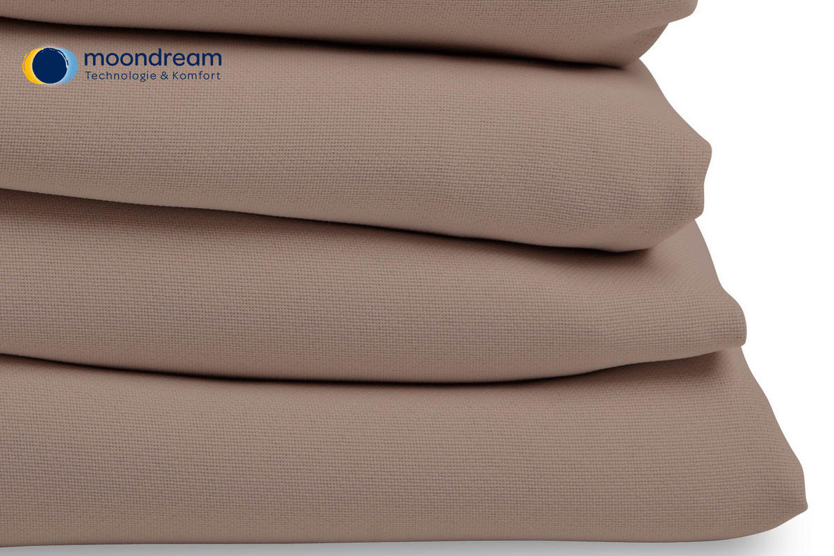 LÄRMSCHUTZVORHANG Verdunkelung 145/260 cm   - Braun, Design, Textil (145/260cm)