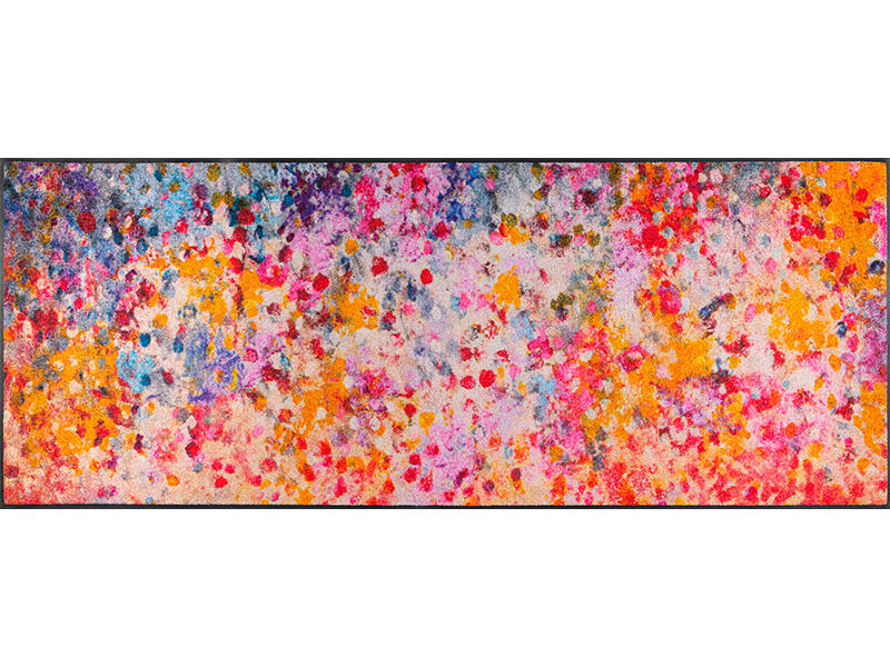 KÜCHENLÄUFER 75/190 cm Wild Summer Multicolor  - Multicolor, KONVENTIONELL, Kunststoff (75/190cm) - wash+dry