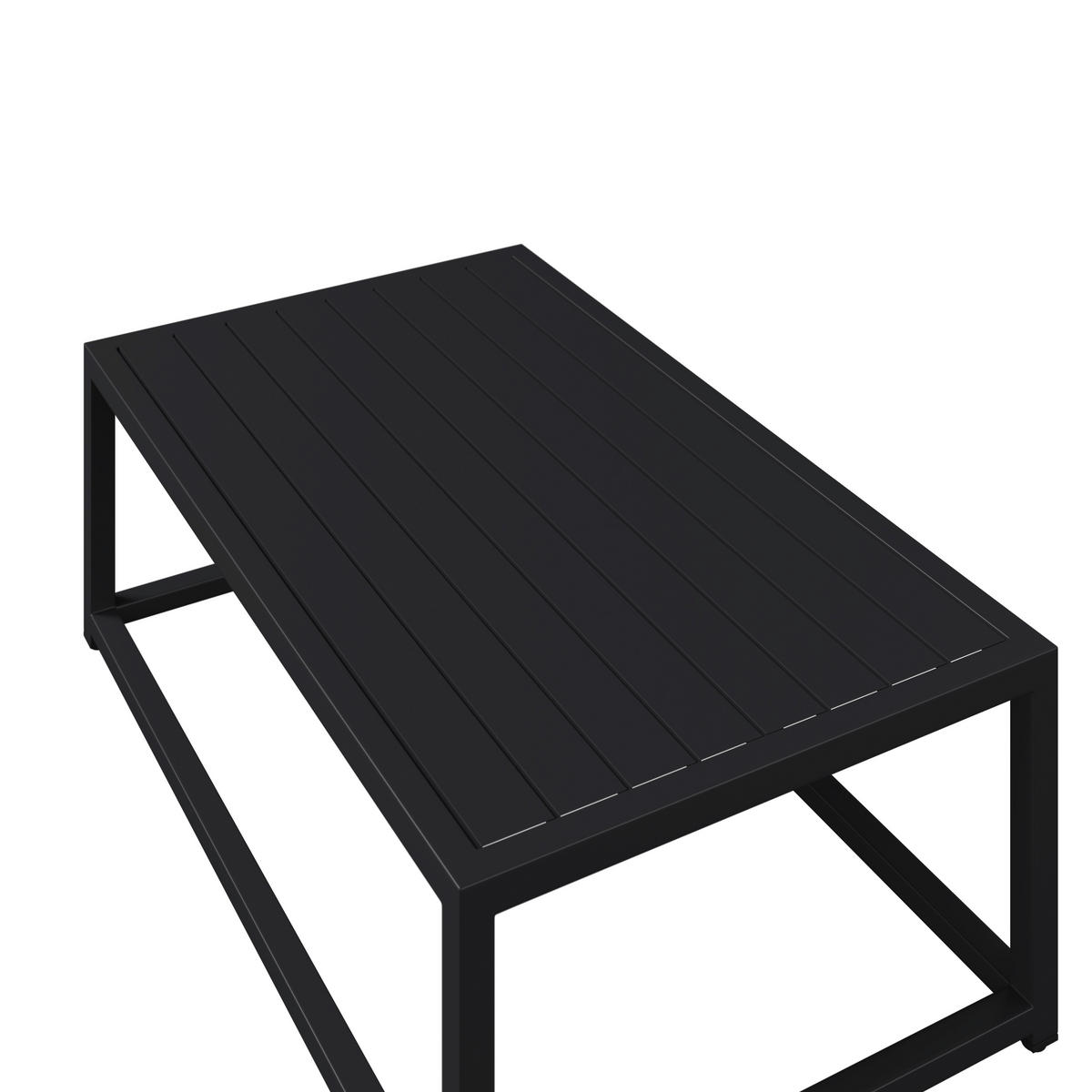 LOUNGEGARNITUR Eisen  - Dunkelgrau, MODERN, Textil/Metall (128/68/66cm) - Ambia Garden