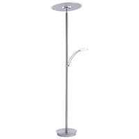 LED-DECKENFLUTER 68/45,5/200,3 cm    - Silberfarben, Basics, Metall (68/45,5/200,3cm) - Paul Neuhaus