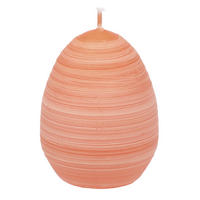 KERZE - Koralle, Basics, Naturmaterialien (6/8cm)