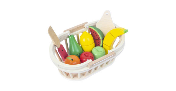 SCHNEIDESET OBST - Multicolor, Basics, Holz/Holzwerkstoff - My Baby Lou