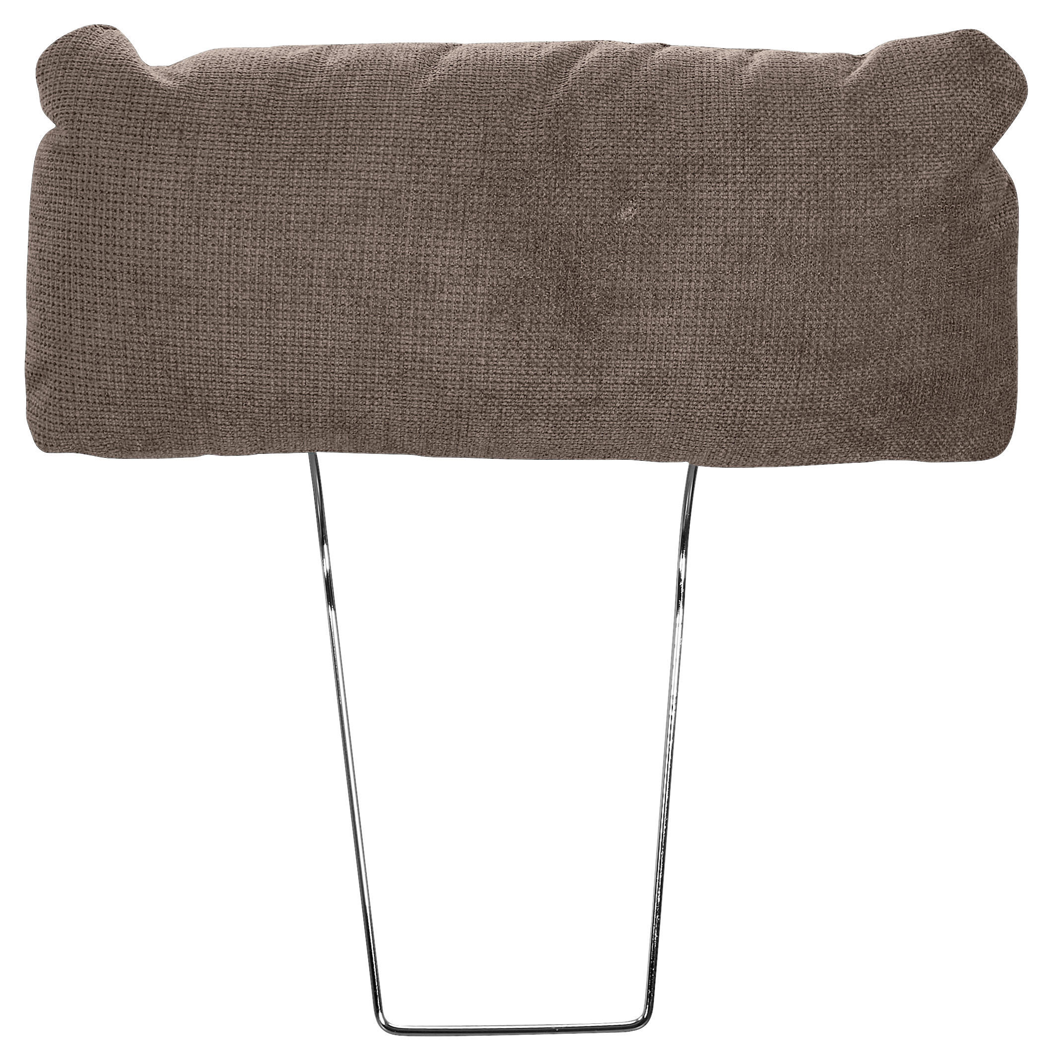 KOPFSTÜTZE - Braun, KONVENTIONELL, Textil (54/60/18cm) - MID.YOU