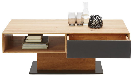 Novel Couchtisch Eiche Massiv Rechteckig Schwarz Von Xxxlutz Fur
