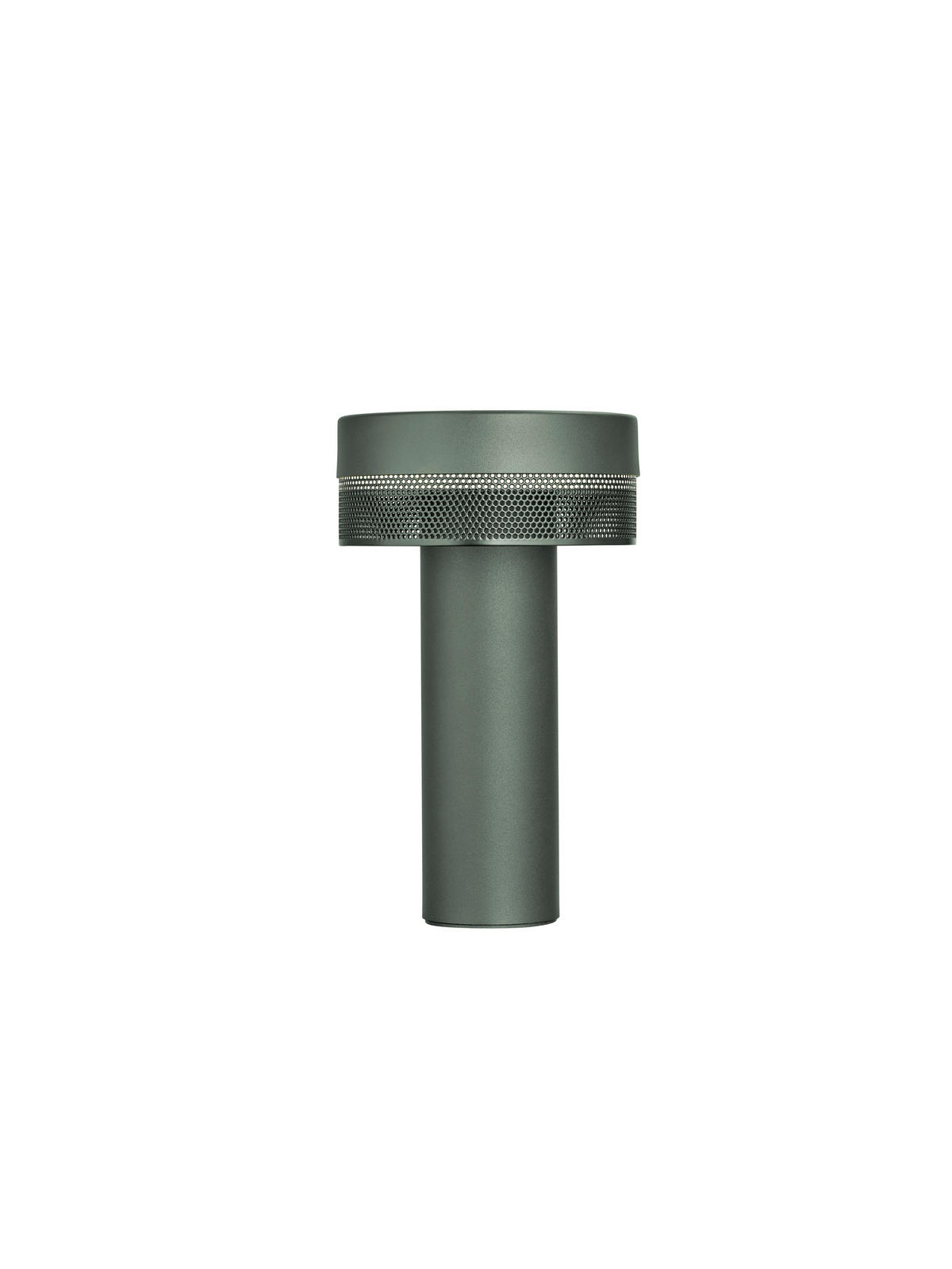 AKKU-TISCHLEUCHTE 14,5/24 cm  - Grün, KONVENTIONELL, Metall (14,5/24cm) - Hell