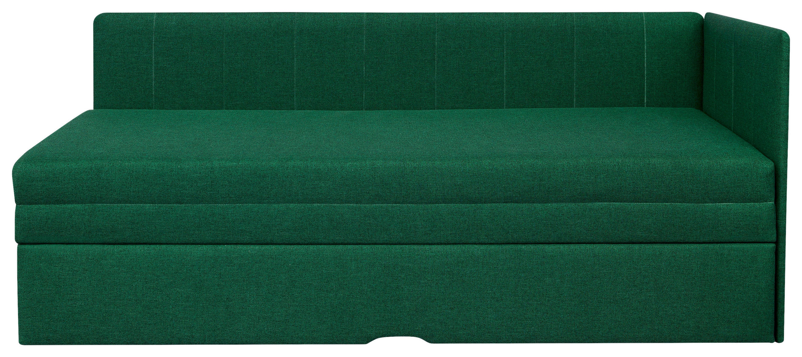 LEŽADLO, textil, 82/200/86 cm - zelená, drevo/textil (82/200/86cm) - Cantus