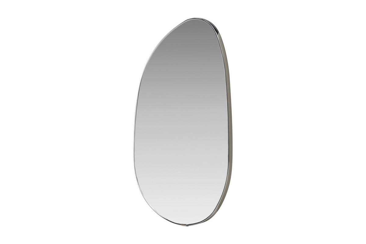 SPIEGEL 30/55/3 cm  - Silberfarben, MODERN, Glas/Metall (30/55/3cm) - Livetastic