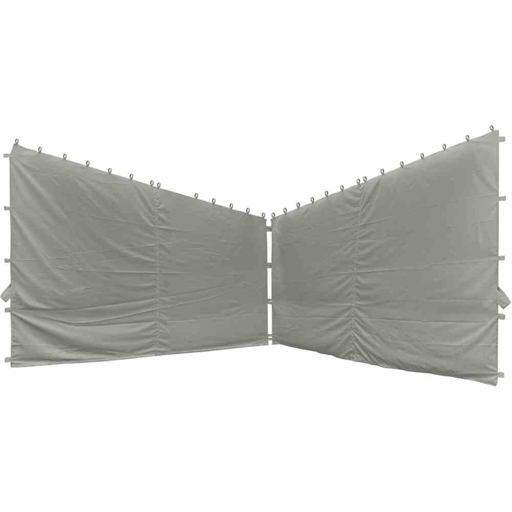 PAVILLON-SEITENTEIL  - Grau, KONVENTIONELL, Textil (300/256cm) - Siena Garden