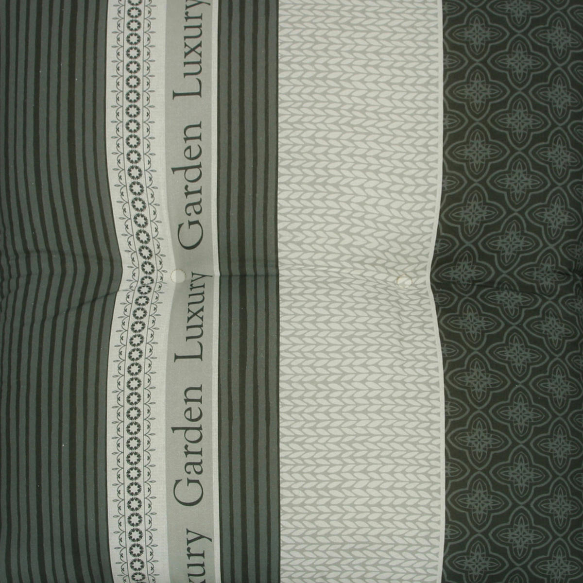 SESSELAUFLAGENSET in Anthrazit Schriftzug  - Anthrazit, Basics, Textil (50/7/100cm)