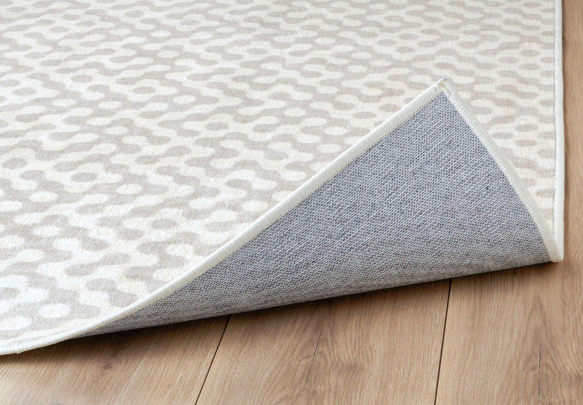 TUFTTEPPICH 130/190 cm MESIO HARAL Creme, Taupe  - Taupe/Creme, Design, Kunststoff/Textil (130/190cm) - Lindorug