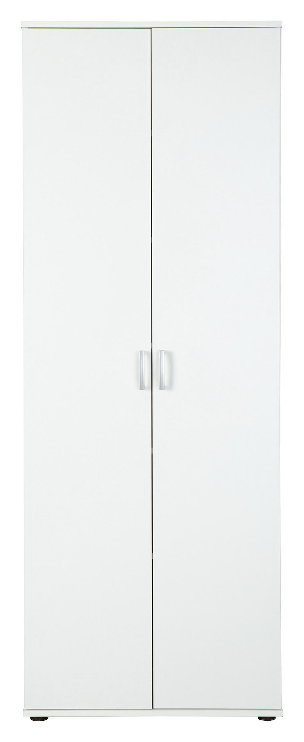 VIACÚČELOVÁ SKRIŇA, biela, 70/189/34 cm - čierna/biela, Basics, kompozitné drevo/plast (70/189/34cm) - MID.YOU