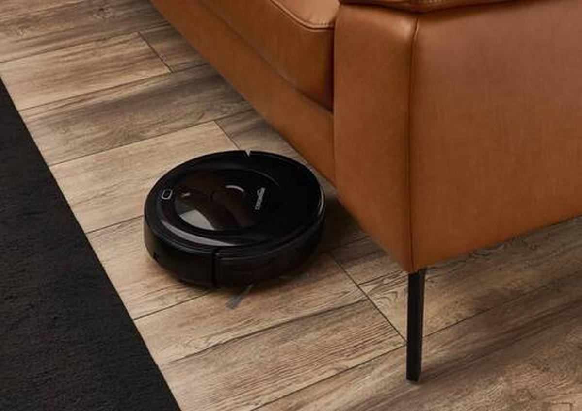 3-SITZER-SOFA in Echtleder Cognac  - Cognac/Schwarz, Design, Leder/Metall (224/88/100cm) - Valdera
