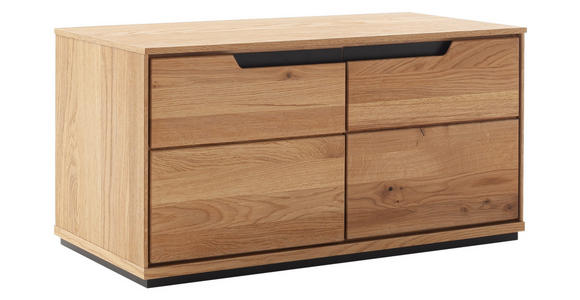 GARDEROBENBANK  in 79/41/41 cm  - Wildeiche/Eichefarben, Natur, Holz/Holzwerkstoff (79/41/41cm) - Linea Natura