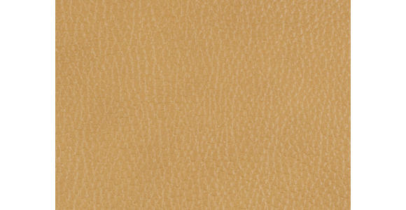 3-SITZER-SOFA Latina in Echtleder Senfgelb   - Senfgelb/Alufarben, Design, Leder/Metall (190/82/99cm) - Dieter Knoll