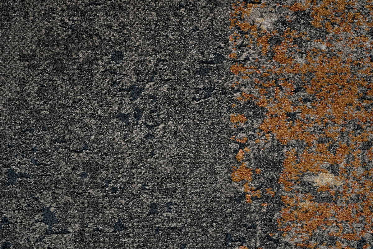 WEBTEPPICH  Wohnzimmer 200/290 cm Canyon Anthrazit, Hellgrau, Rostfarben  - Rostfarben/Anthrazit, Design, Kunststoff/Textil (200/290cm) - Novel