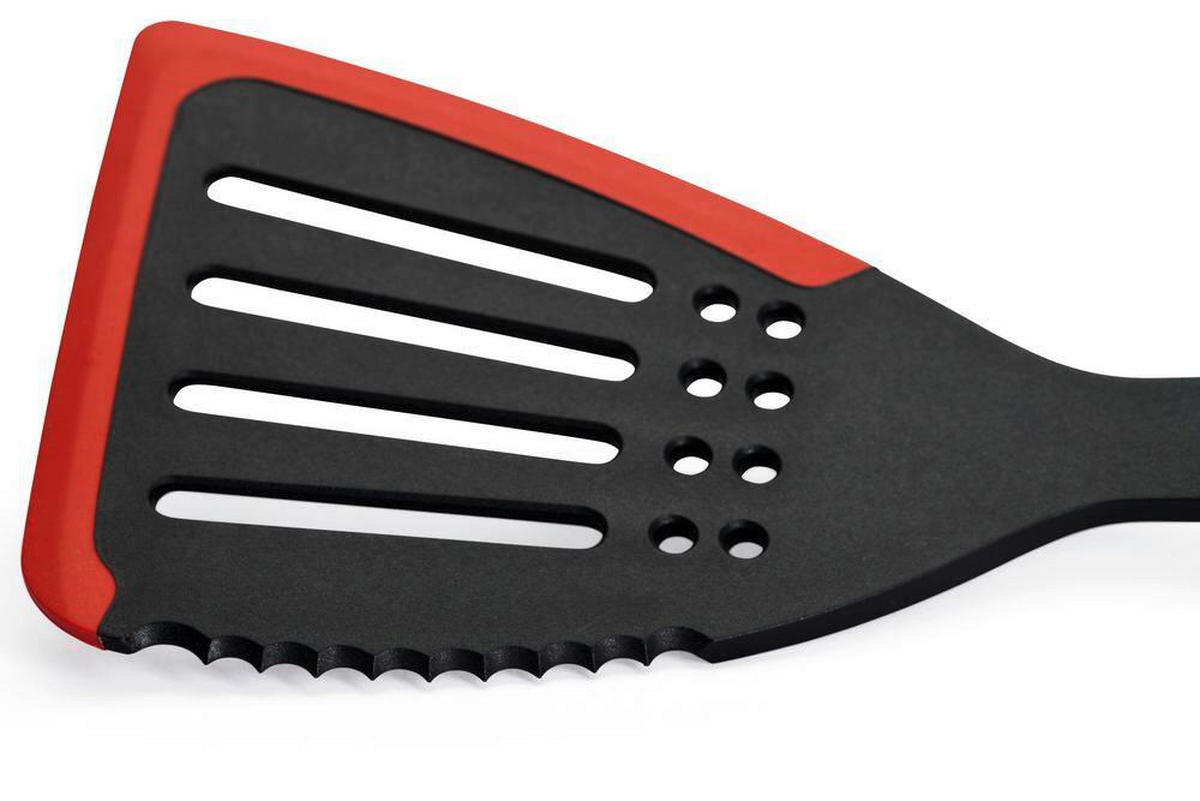 PFANNENWENDER Cook-It  - Rot/Schwarz, Basics, Kunststoff (35/11/4,5cm) - WOLL