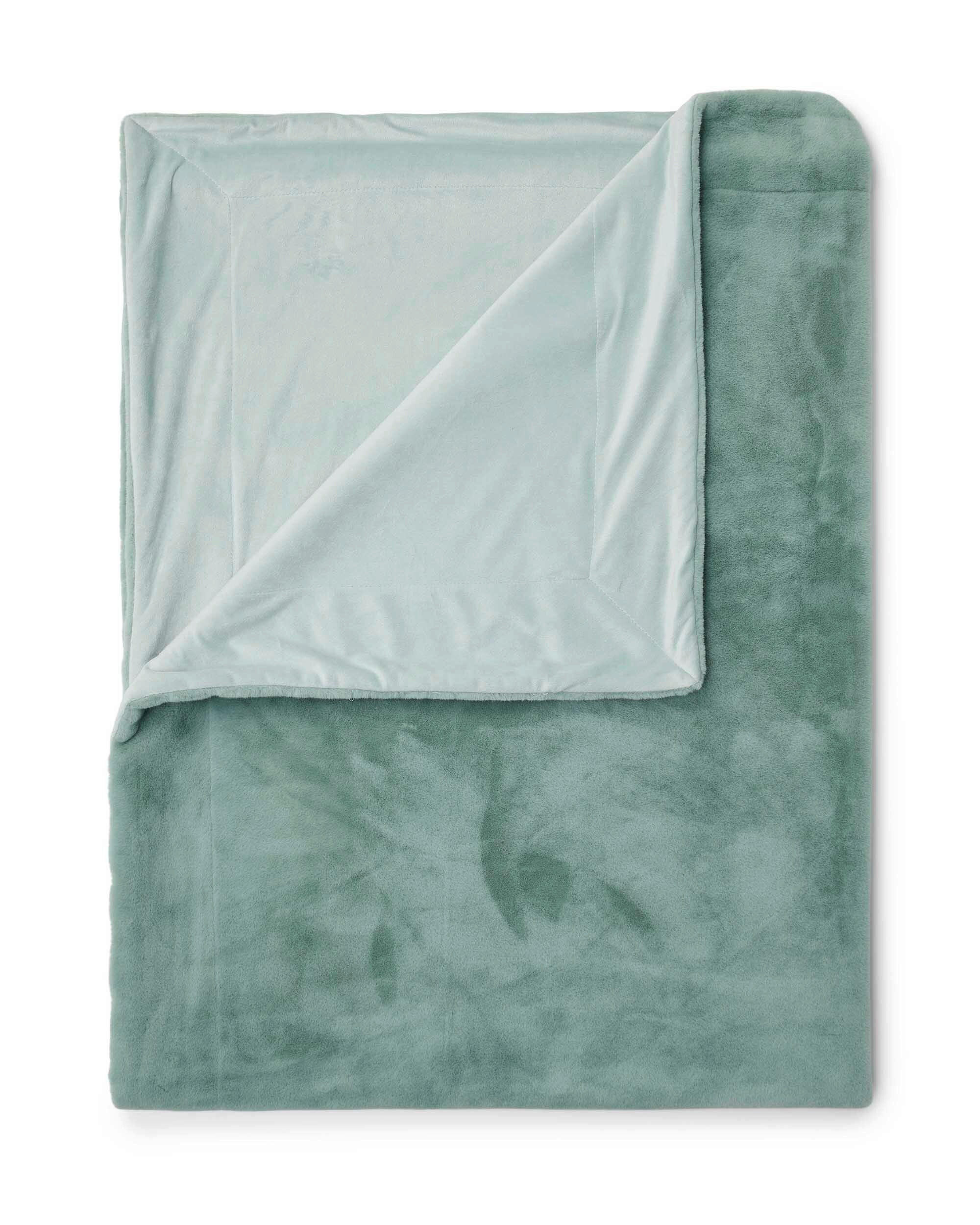 FELLDECKE 150/200 cm  - Grün, Basics, Textil (150/200cm) - Essenza