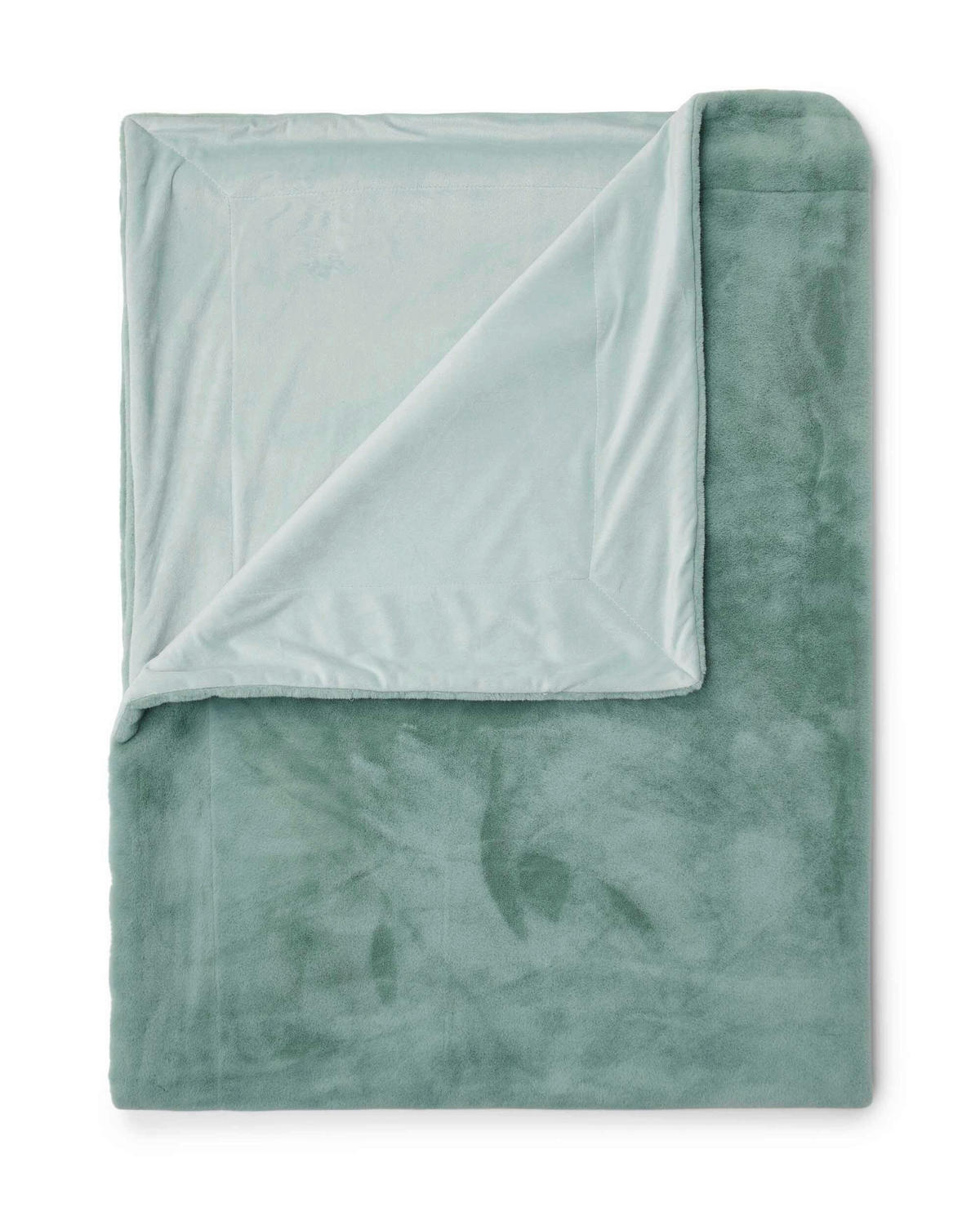 FELLDECKE 150/200 cm  - Grün, Basics, Textil (150/200cm) - Essenza