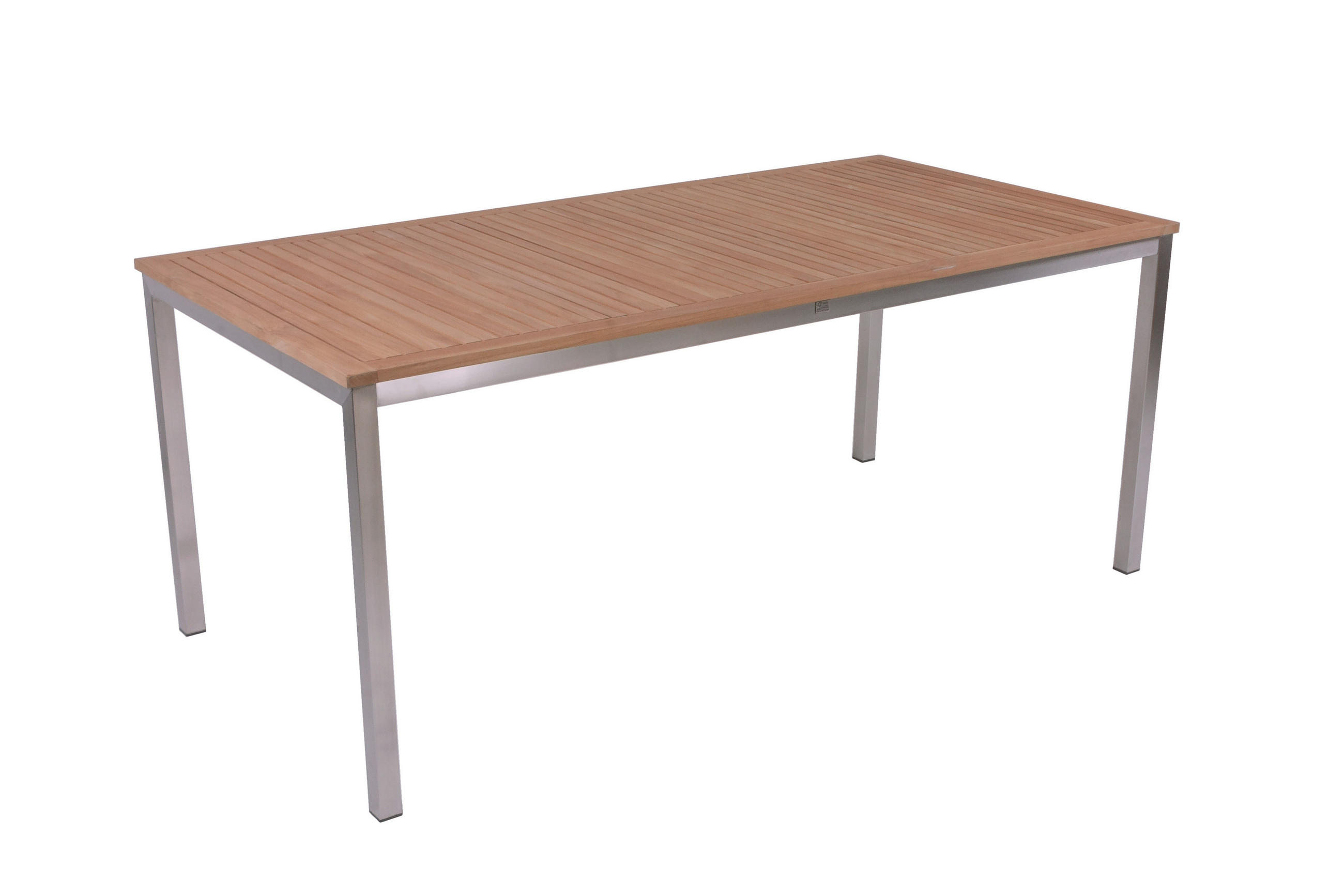 GARTENTISCHGRUPPE - Silberfarben/Braun, Basics, Holz/Kunststoff (190/75/280cm) - Gardenson