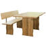 SITZBANK 180/85/44 cm in Eichefarben - Eichefarben, Natur, Holz (180/85/44cm) - Linea Natura SITZBANK 180/85/44 cm in Eichefarben - Eichefarben, Natur, Holz (180/85/44cm) - Linea Natura