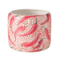 ÜBERTOPF 17/15 cm  - Rot, Trend, Keramik (17/15cm)