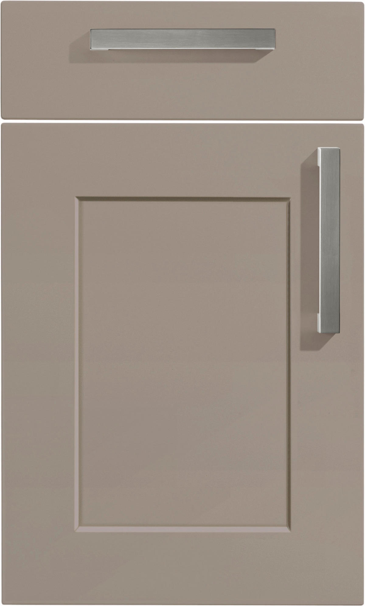EINBAUKÜCHE FRAME LACK  - Rot, KONVENTIONELL, Holzwerkstoff - Nolte Küchen