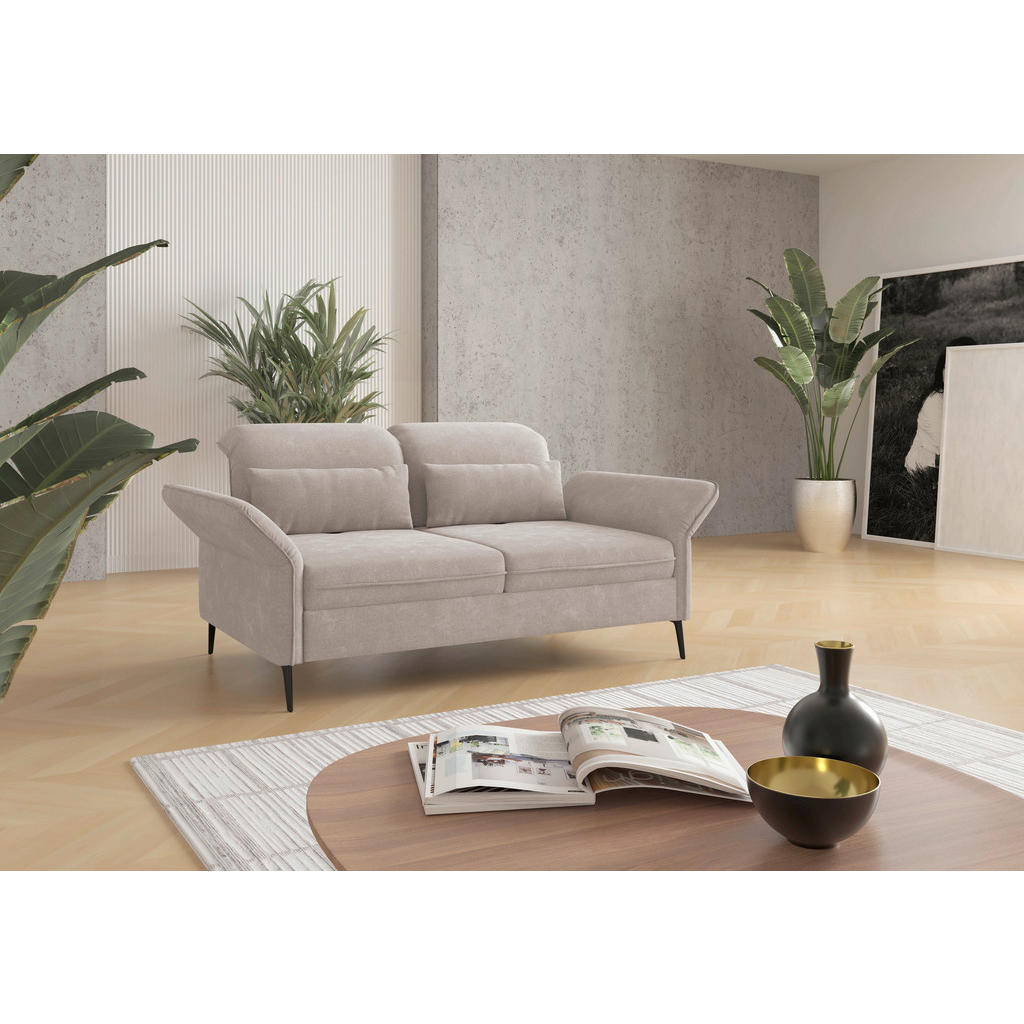 Sit & More 2,5-MIESTNA POHOVKA, textil, sivobéžová