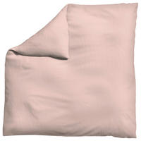 BETTDECKENBEZUG WOVEN SATIN Makosatin 200/200 cm  - Hellrosa, Basics, Textil (200/200cm) - Schlafgut