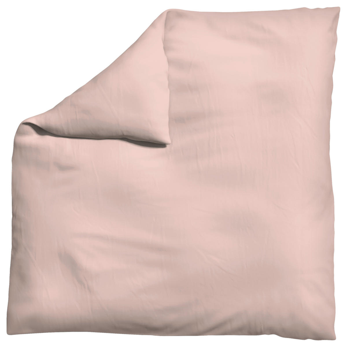 BETTDECKENBEZUG WOVEN SATIN Makosatin 200/200 cm  - Hellrosa, Basics, Textil (200/200cm) - Schlafgut