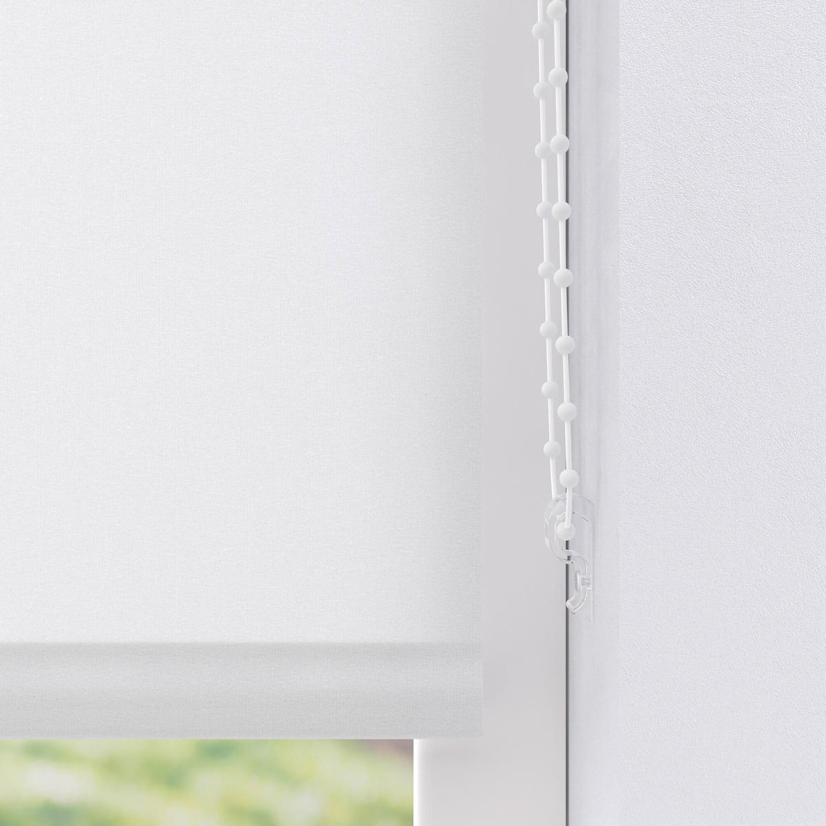 ROLLO  blickdicht  120/190 cm    - Weiß, Basics, Kunststoff (120/190cm)
