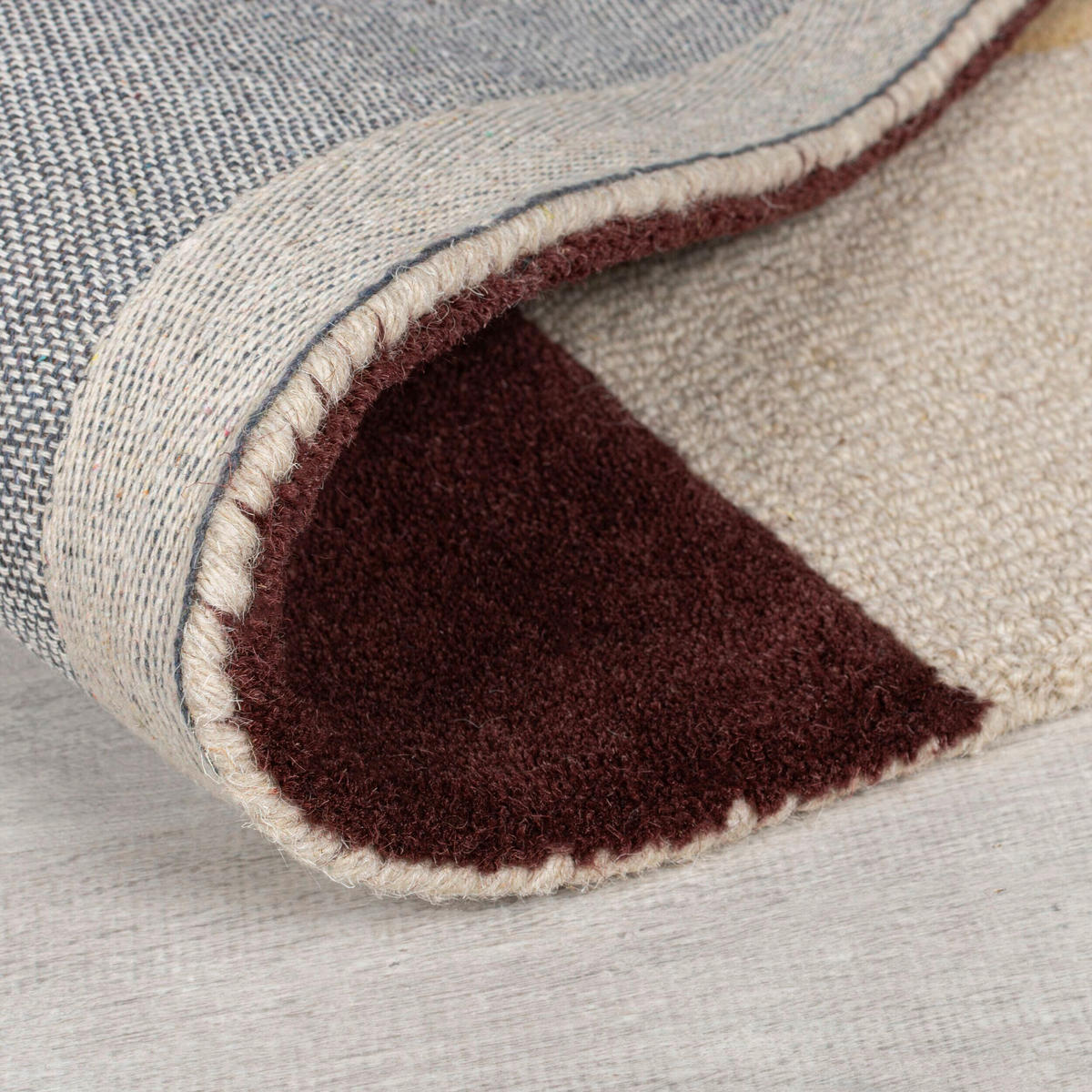 WOLLTEPPICH 120/170 cm Lila, Multicolor  - Lila/Multicolor, MODERN, Textil (120/170cm) - Xora